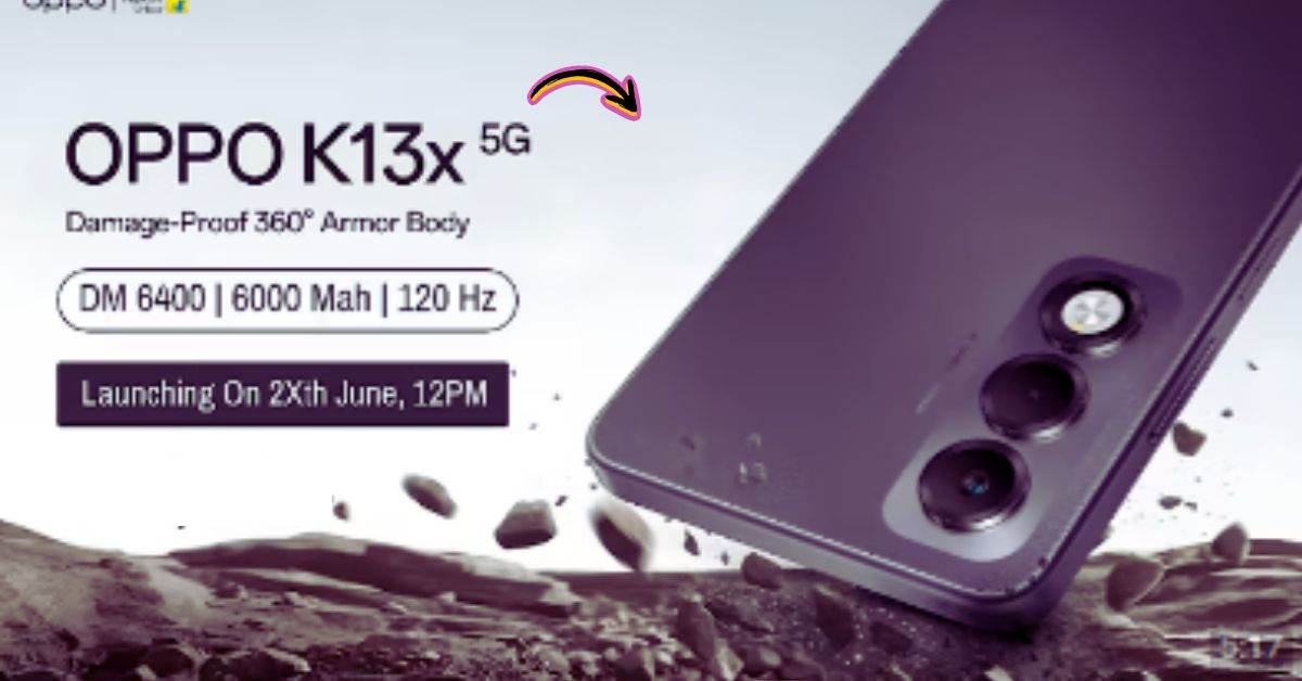 Oppo K13x Design Colour